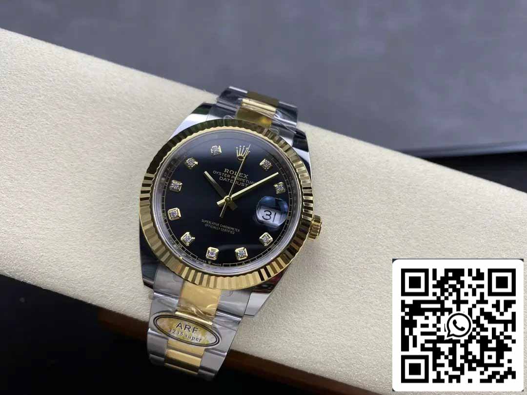 Rolex Datejust m126333-0005 ARF Factory 1:1 Best Edition placcato in oro 18k