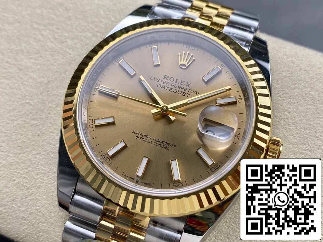 Rolex Datejust m126333-0010 ARF Factory 1:1 Best Edition electroplated with 18k gold