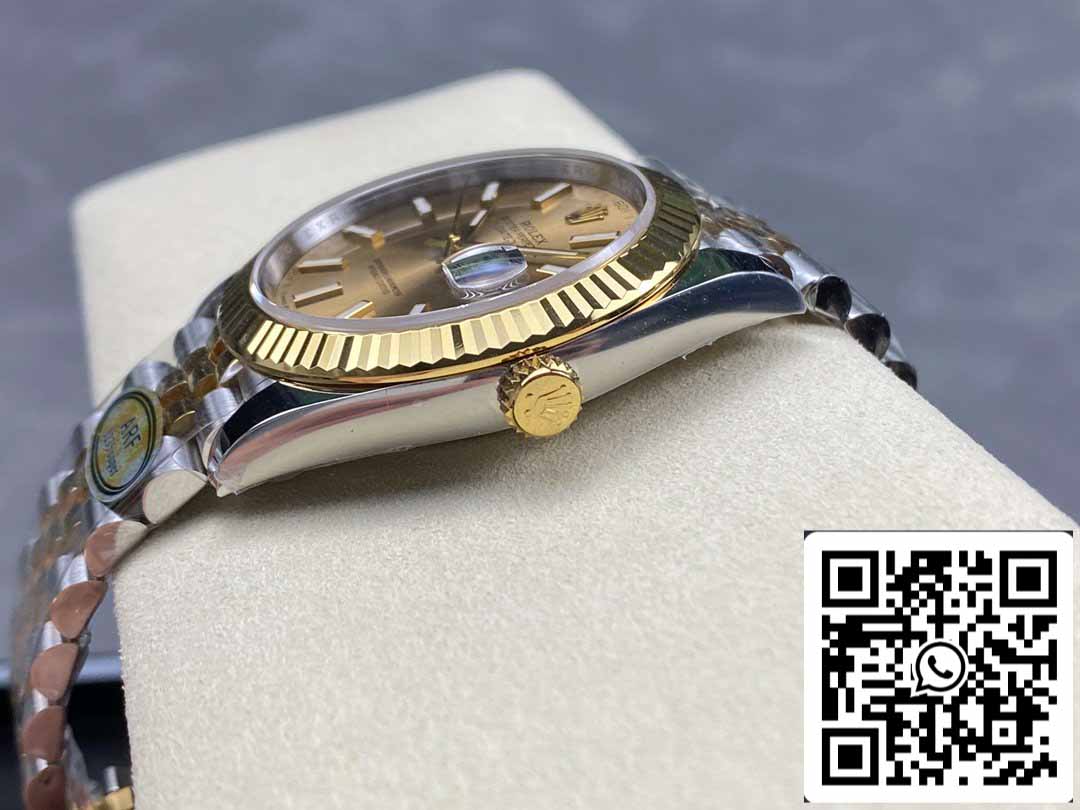 Rolex Datejust m126333-0010 ARF Factory 1:1 Best Edition electrochapado con oro de 18 k