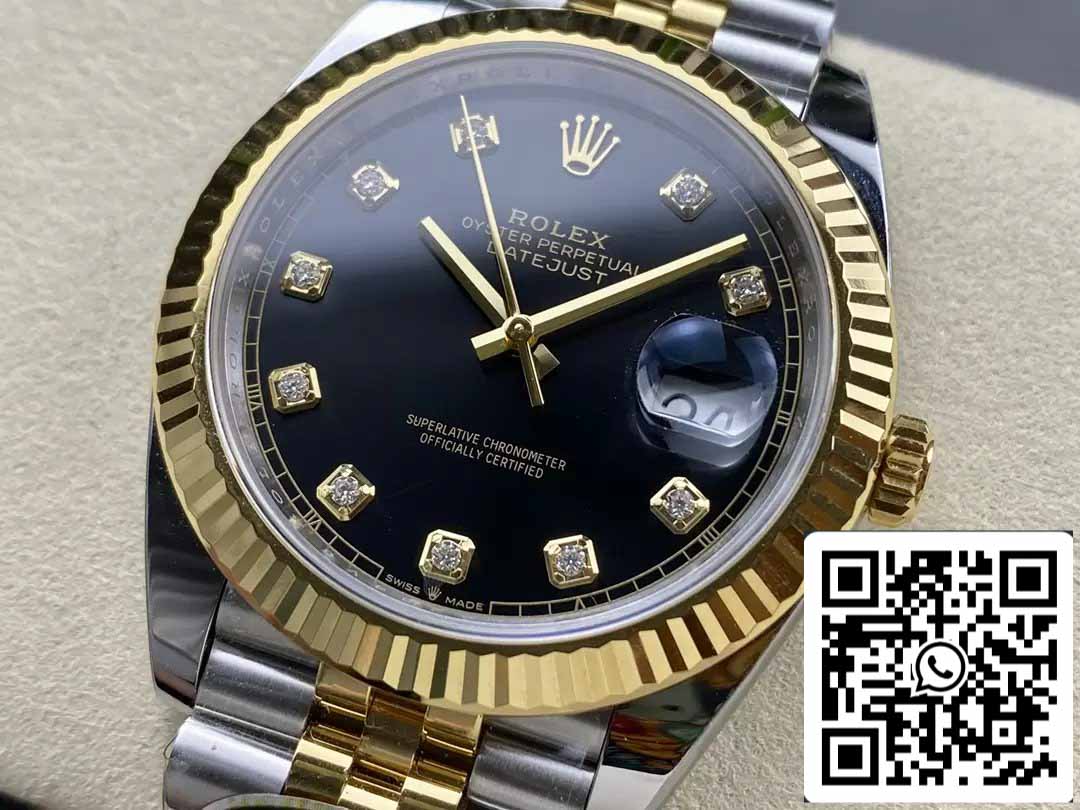 Rolex Datejust m126333-0006 ARF Factory 1:1 Best Edition placcato in oro 18k