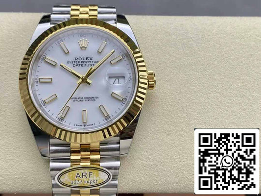 Rolex Datejust m126333-0016 ARF Factory 1:1 Best Edition galvanizado con oro de 18k