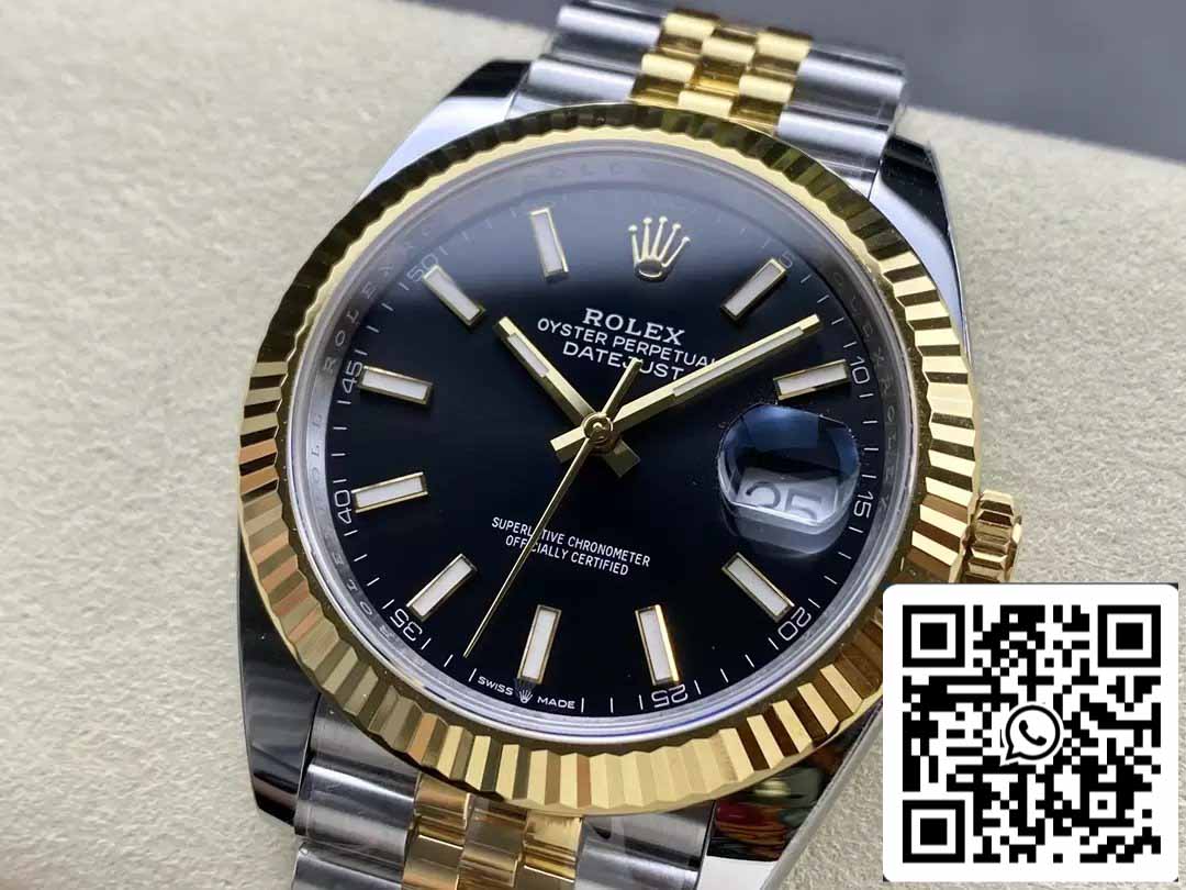 Rolex Datejust m126333-0014 ARF Factory 1:1 Best Edition galvanizado con oro de 18k