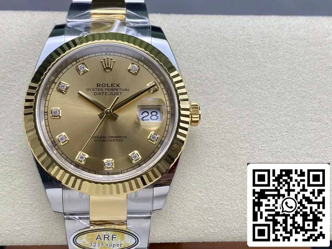 Correa Oyster Rolex Datejust m126333-0011 ARF Factory 1:1 Best Edition galvanizada con oro de 18 quilates