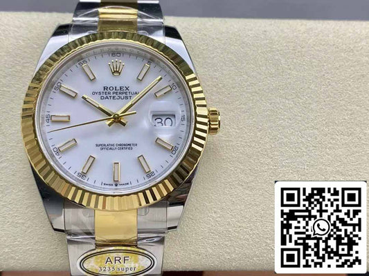 Correa Oyster Rolex Datejust m126333-0015 ARF Factory 1:1 Best Edition galvanizada con oro de 18 k