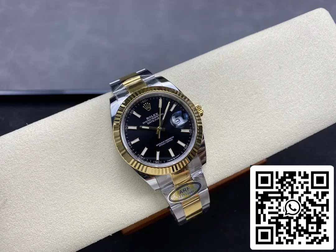 Rolex Datejust m126333-0013 Oyster Strap ARF Factory 1:1 Best Edition placcato in oro 18k