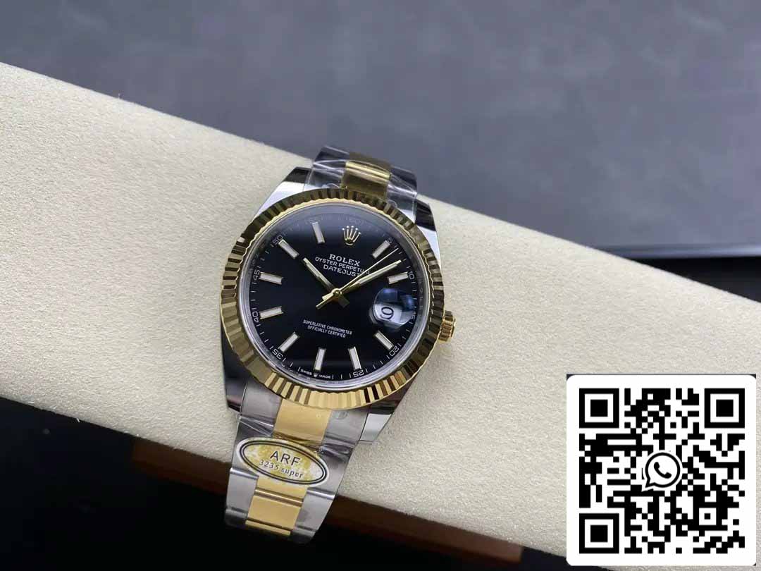 Correa Oyster Rolex Datejust m126333-0013 ARF Factory 1:1 Best Edition galvanizada con oro de 18 quilates