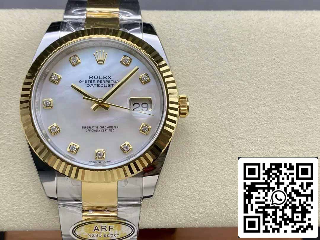 Rolex Datejust m126333-0017 ARF Factory 1:1 Best Edition placcato in oro 18k