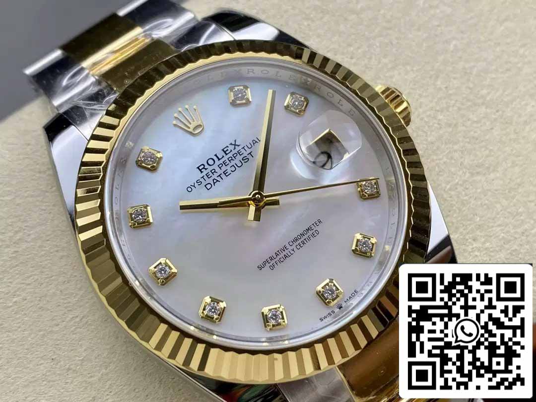 Rolex Datejust m126333-0017 ARF Factory 1:1 Best Edition placcato in oro 18k