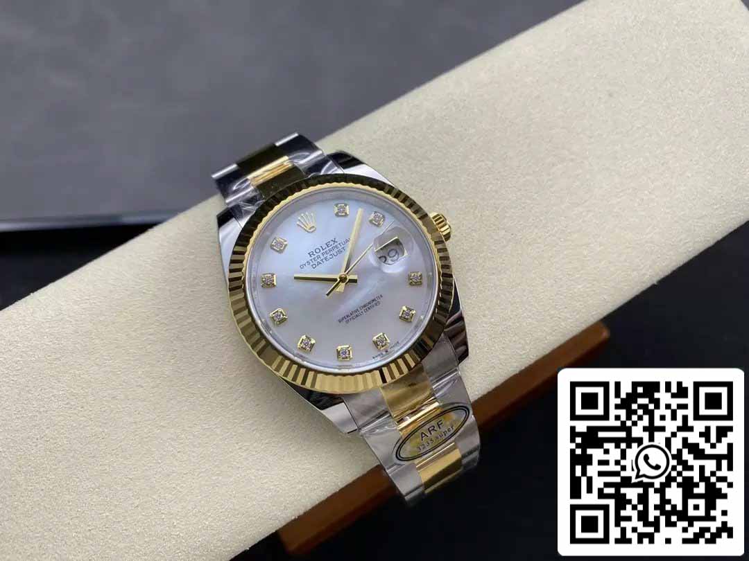 Rolex Datejust m126333-0017 ARF Factory 1:1 Best Edition placcato in oro 18k