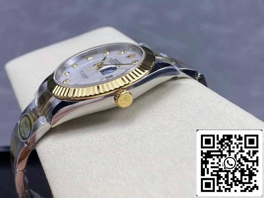 Correa Oyster Rolex Datejust m126333-0001 ARF Factory 1:1 Best Edition galvanizada con oro de 18 quilates