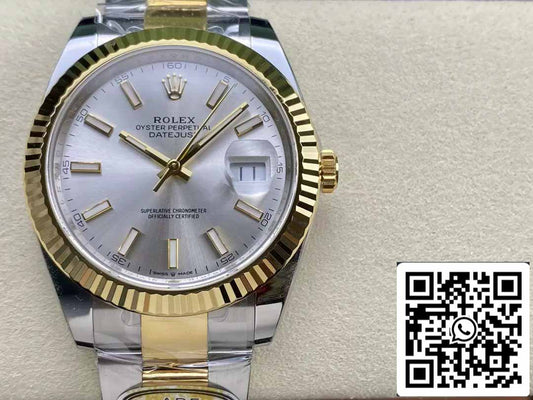 Correa Oyster Rolex Datejust m126333-0001 ARF Factory 1:1 Best Edition galvanizada con oro de 18 quilates