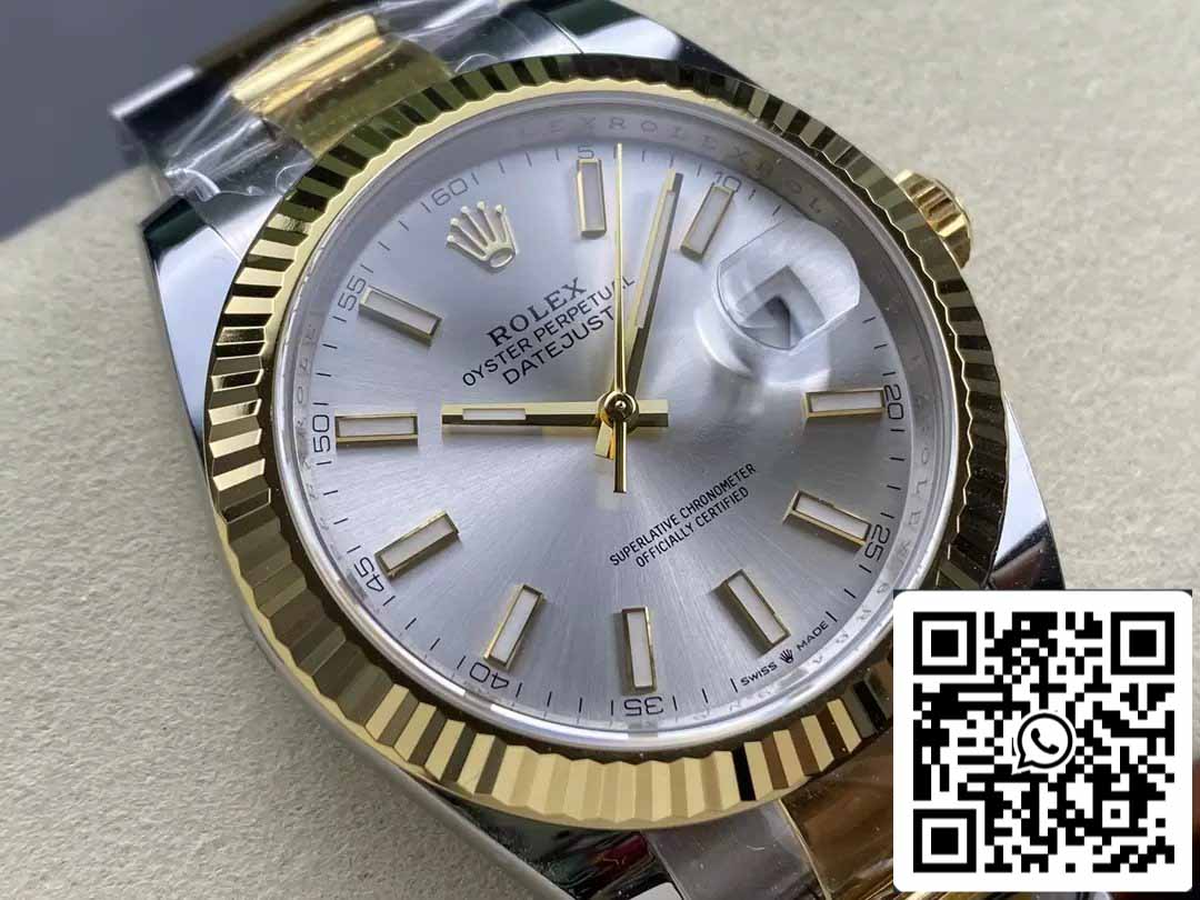 Correa Oyster Rolex Datejust m126333-0001 ARF Factory 1:1 Best Edition galvanizada con oro de 18 quilates