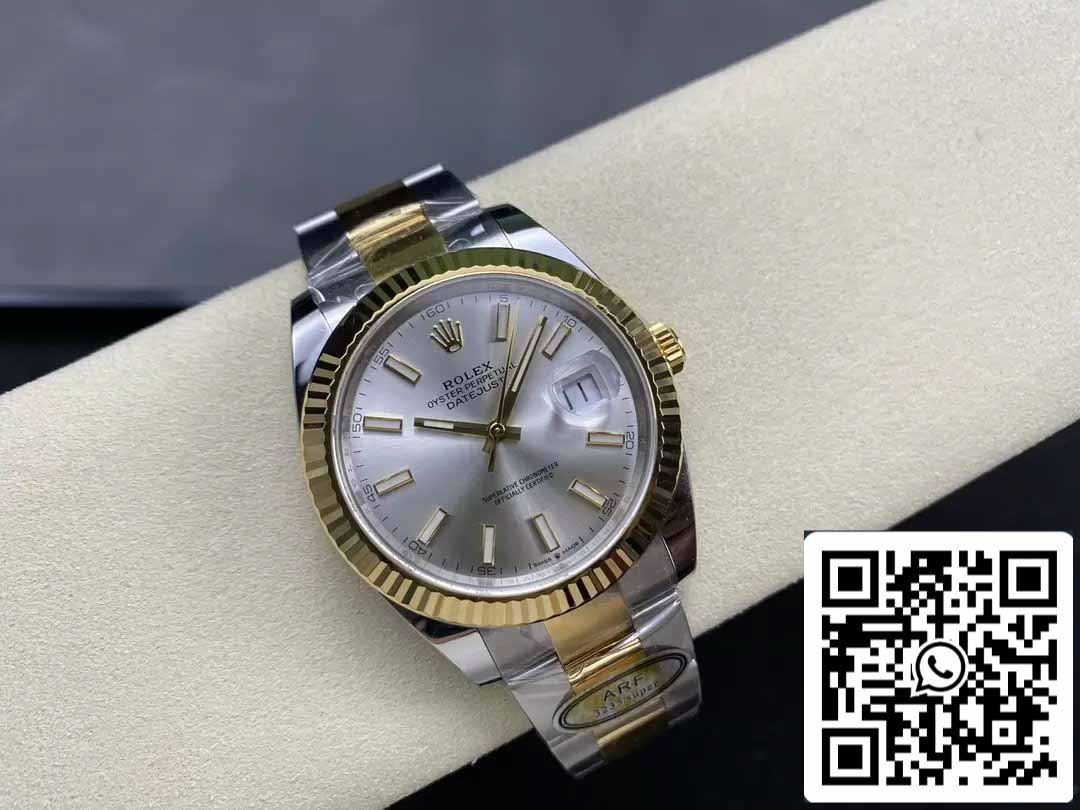 Rolex Datejust m126333-0001 Oyster Strap ARF Factory 1:1 Best Edition placcato in oro 18k