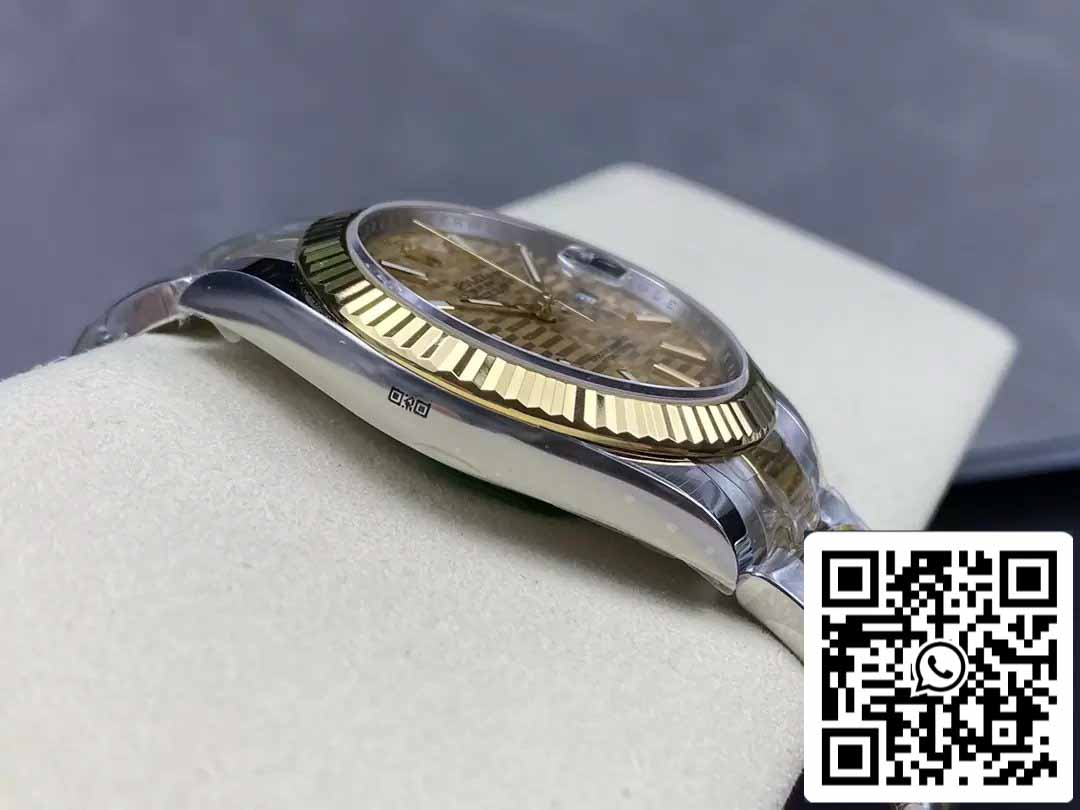 Rolex Datejust m126333-0009 Oyster Strap  ARF Factory 1:1 Best Edition electroplated with 18k gold