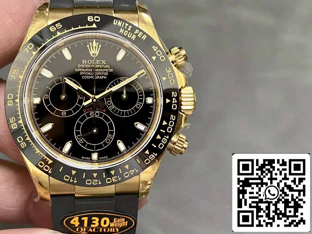 Rolex Cosmograph Daytona m116518LN-0043 1:1 Mejor edición QF Factory Movimiento 4131