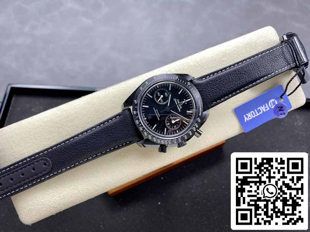 Omega Speedmaster 311.92.44.51.01.007 Moonwatch 1:1 Best Edition N1 Factory Correa de cuero negra