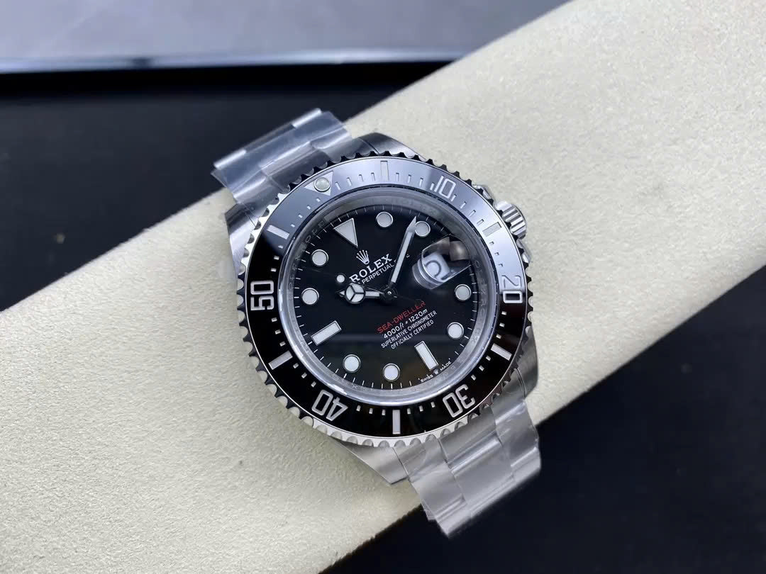 Rolex Sea-Dweller M126600-0002 1:1 Mejor edición vs. esfera negra de fábrica