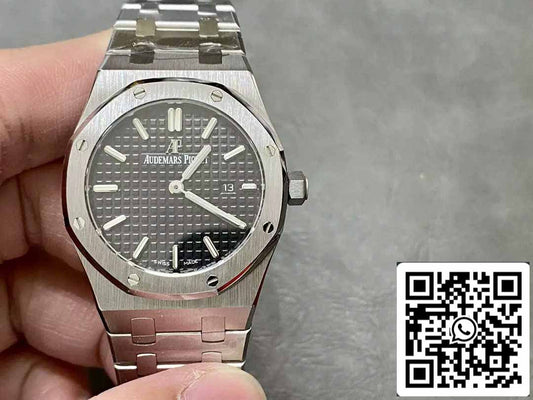 Audemars Piguet 67651 Quarzo 33mm 1:1 Best Edition ZF Factory Quadrante Nero Cassa Argento