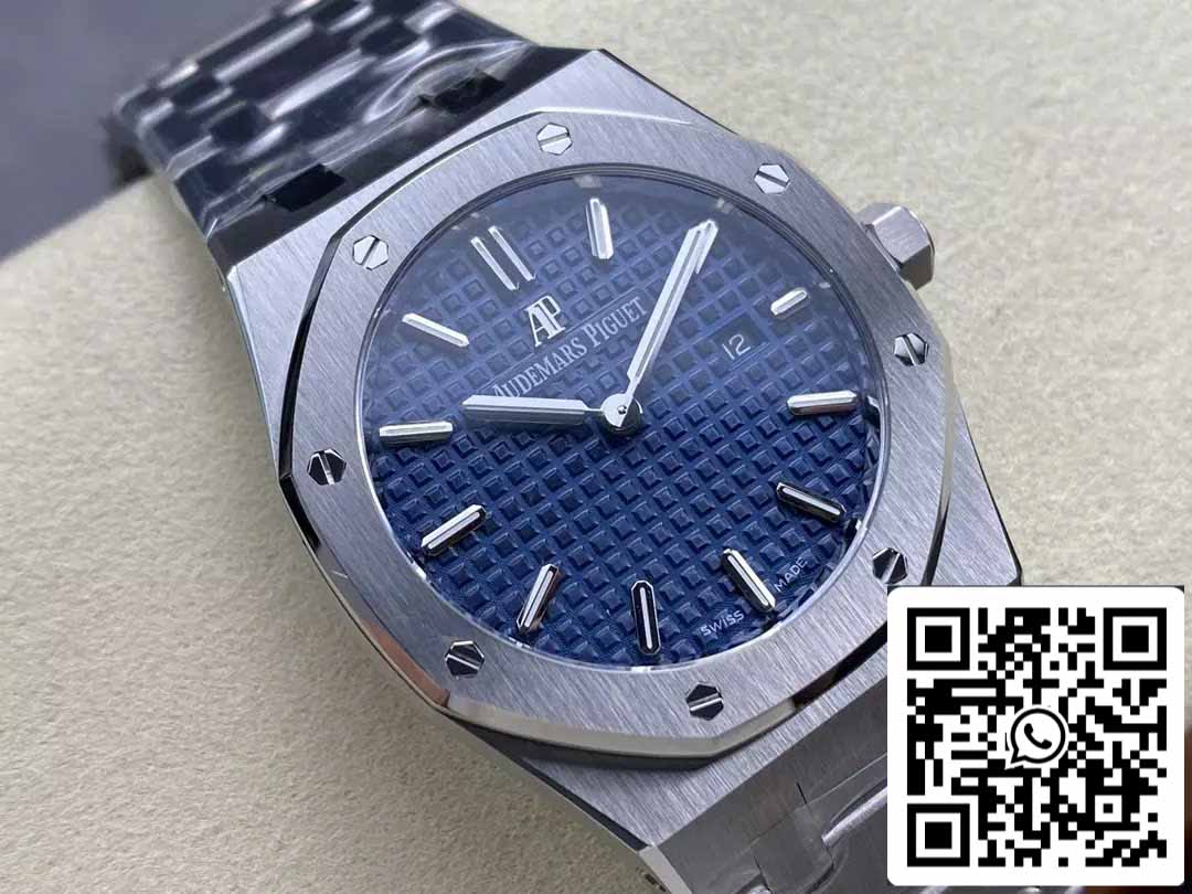 Audemars Piguet 67651 Cuarzo 33 mm 1:1 Best Edition ZF Factory Esfera azul Acero inoxidable