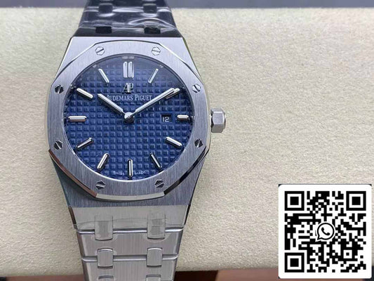 Audemars Piguet 67651 Quarzo 33mm 1:1 Best Edition ZF Factory Quadrante Blu Acciaio Inossidabile