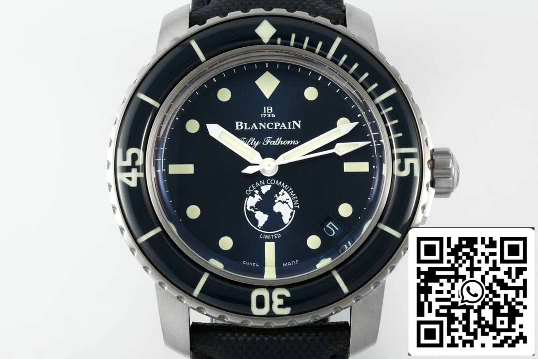 Blancpain Fifty Fathoms Ocean Commitment III 5008 11B40 NAOA 1:1 Migliore Edizione ZF Factory