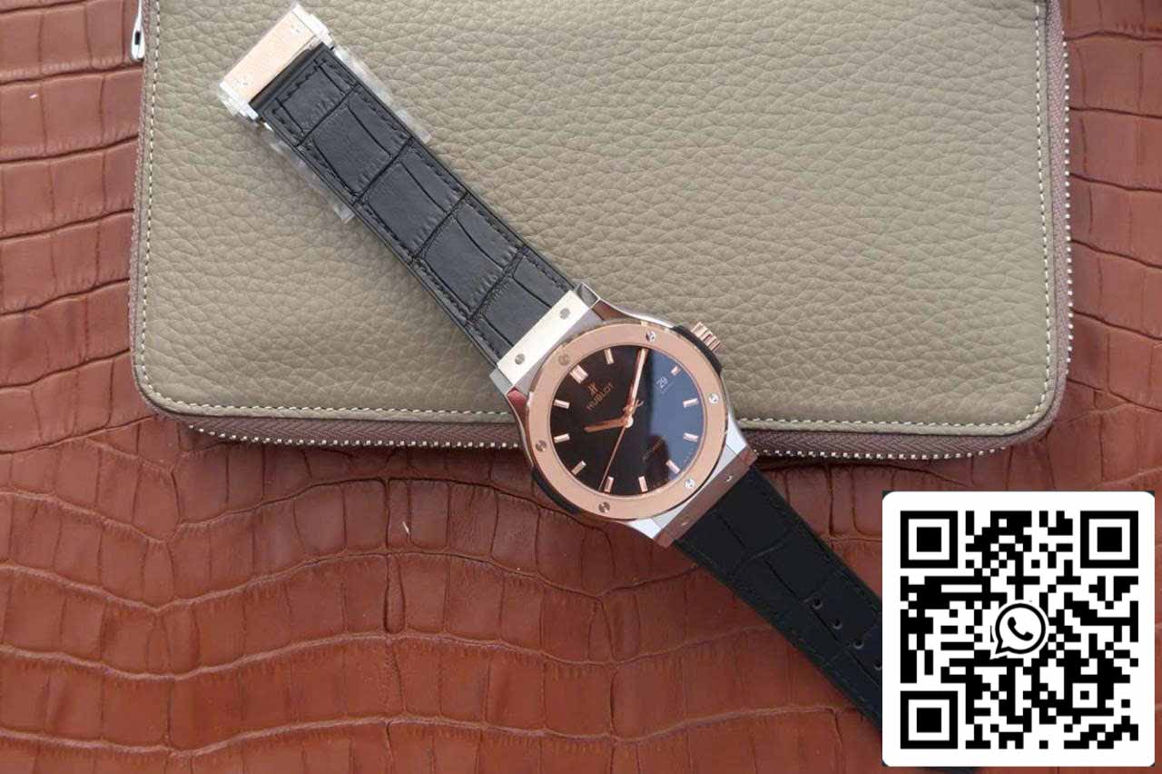 Hublot Classic Fusion 542.NO.1181.LR 1:1 Mejor edición JJ Factory Esfera negra