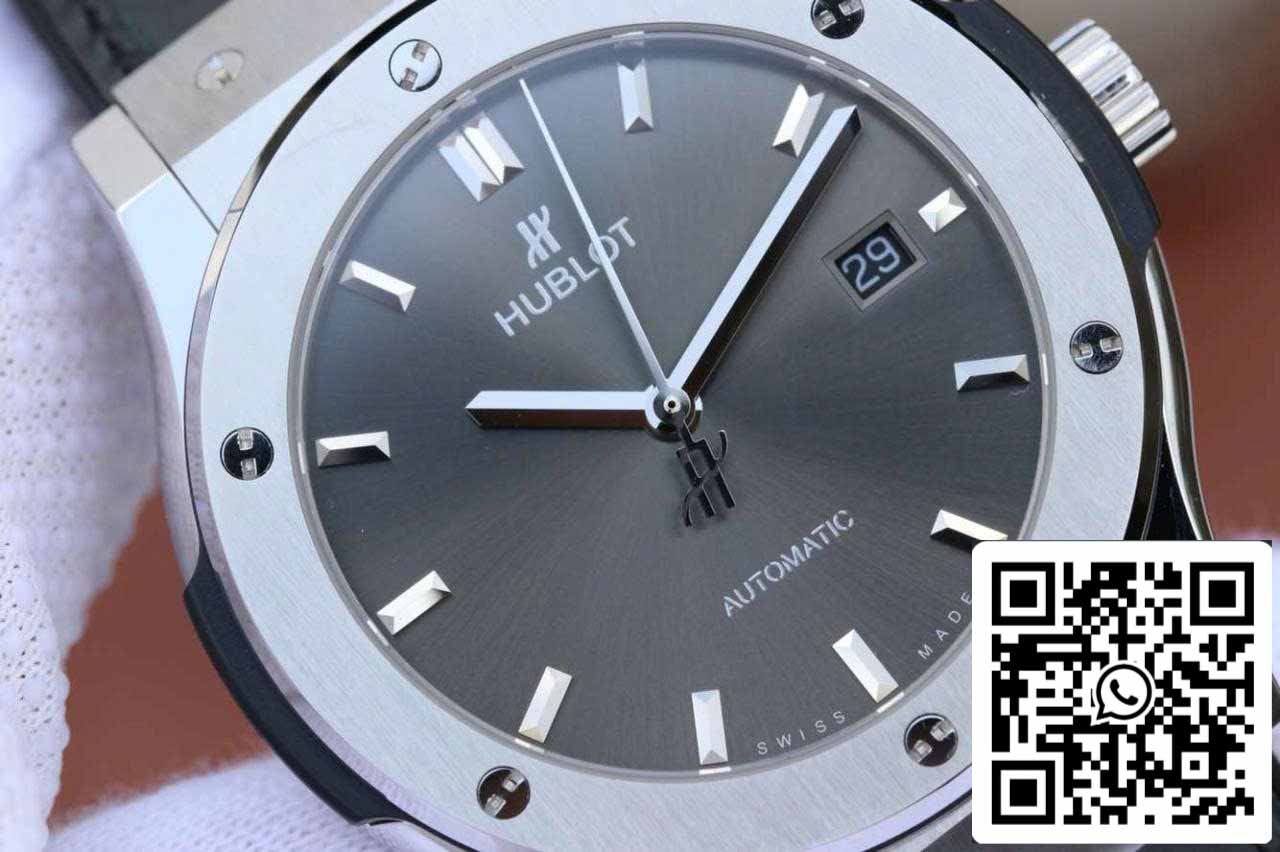 Hublot Classic Fusion 542.NX.7071.LR Edición 1:1 de la mejor calidad, esfera gris de fábrica JJ