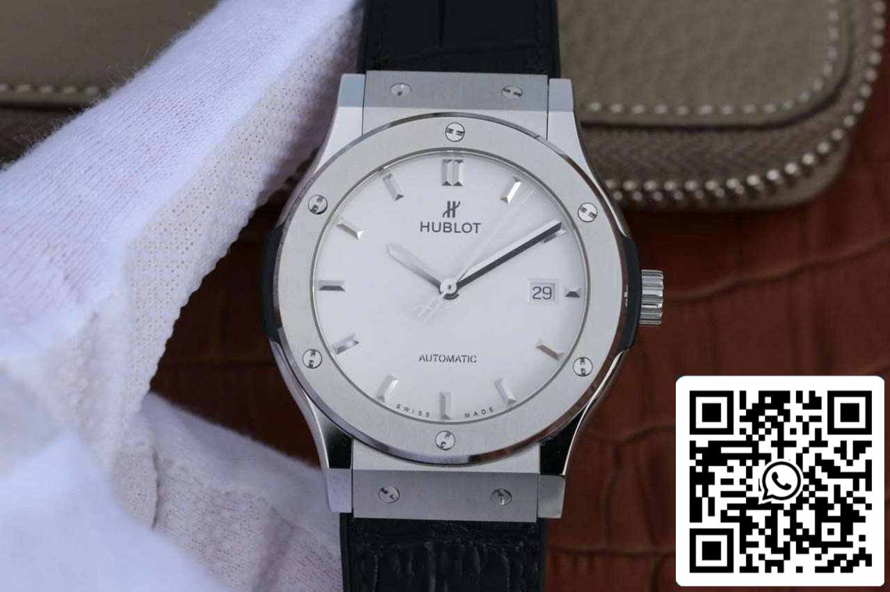 Hublot Classic Fusion 542.NX.2611.LR 1:1 Best Edition JJ Factory White Dial