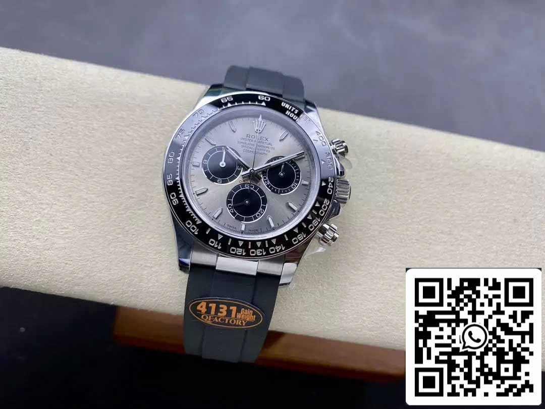 Rolex Cosmograph Daytona m126519 1:1 Best Edition Movimiento QF Factory 4131 Esfera gris