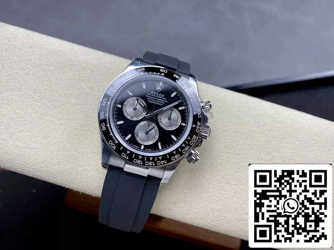 Rolex Cosmograph Daytona m126519 1:1 Best Edition QF Factory 4131 Movimento Quadrante Nero