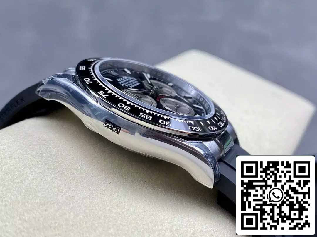 Rolex Cosmograph Daytona m126519 1:1 Best Edition QF Factory 4131 Movimento Quadrante Nero