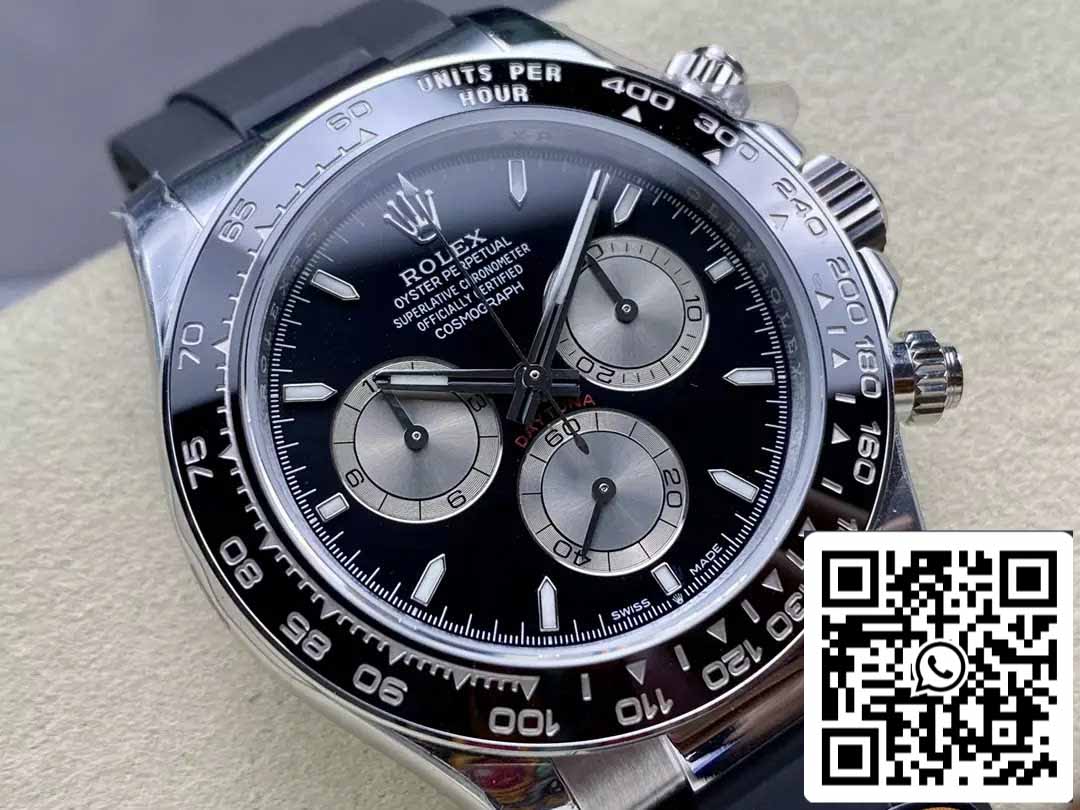 Rolex Cosmograph Daytona m126519 1:1 Best Edition QF Factory 4131 Movimento Quadrante Nero