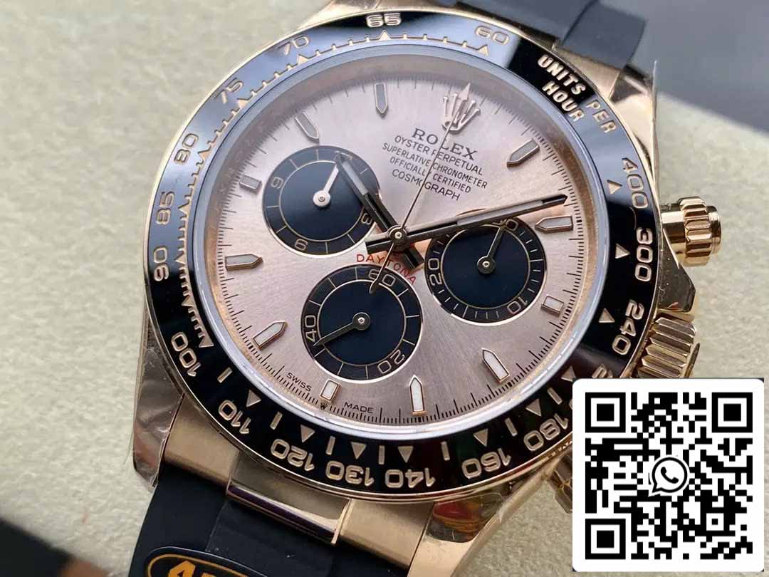 Rolex Cosmograph Daytona m126515 1:1 Best Edition QF Factory 4131 Movement Pink Dial