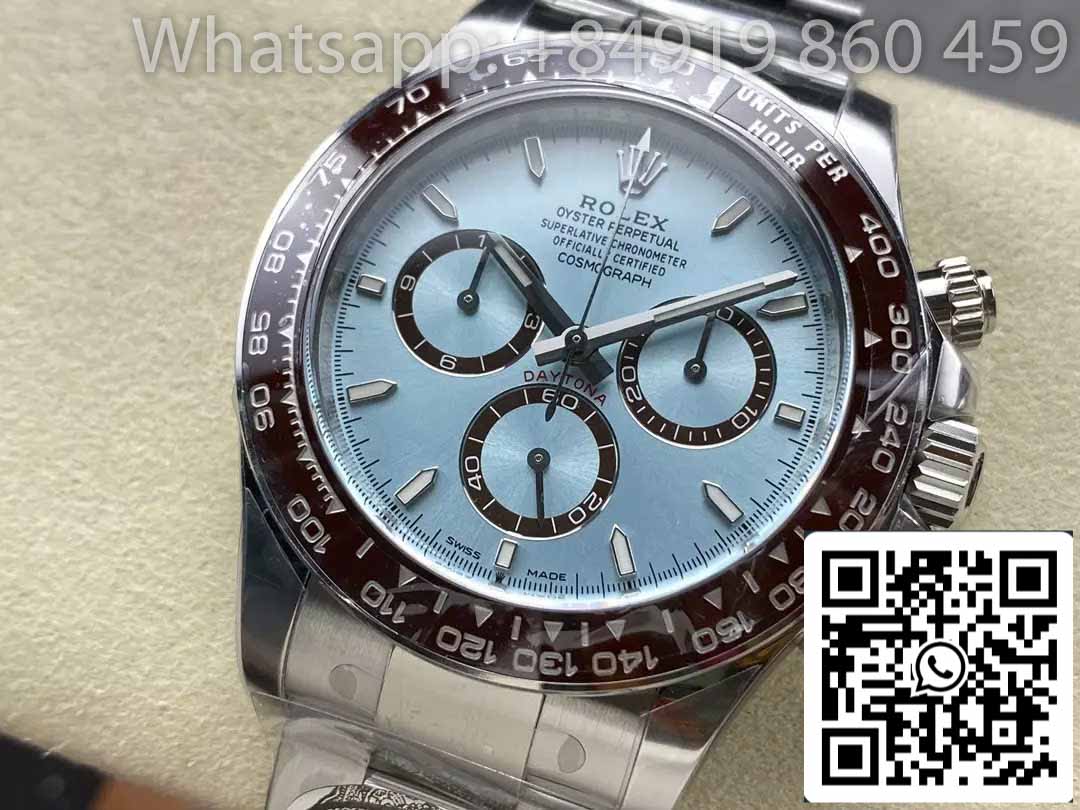 Rolex Cosmograph Daytona m126506-0001 Miglior clone pulito movimento di fabbrica 4131 blu ghiaccio