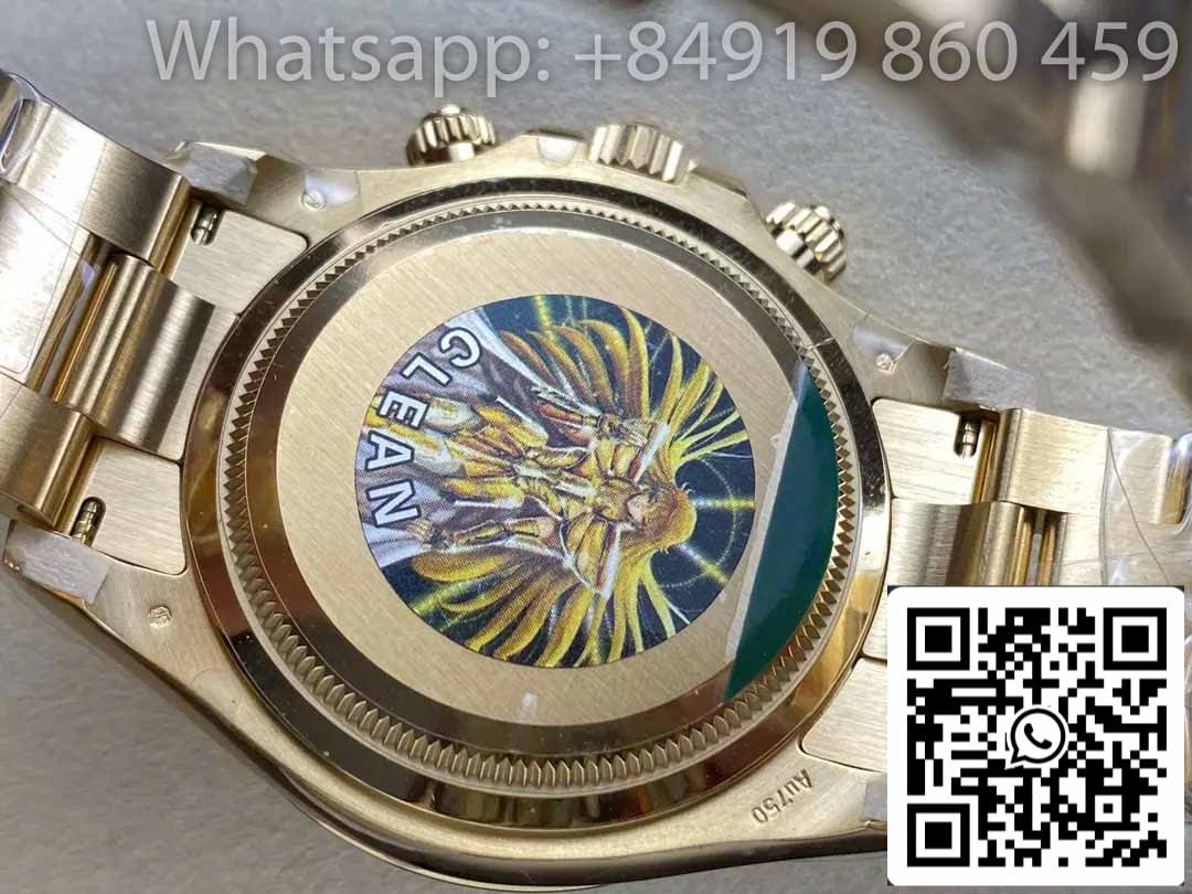 Rolex Cosmograph Daytona m126508-0006 Miglior Clone Pulito Fabbrica 4131 Movimento Oro Giallo