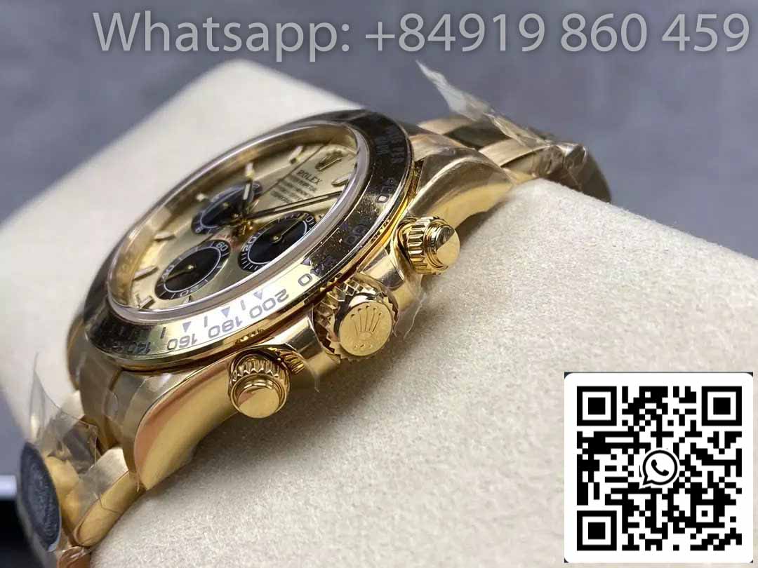 Rolex Cosmograph Daytona m126508-0006 Miglior Clone Pulito Fabbrica 4131 Movimento Oro Giallo