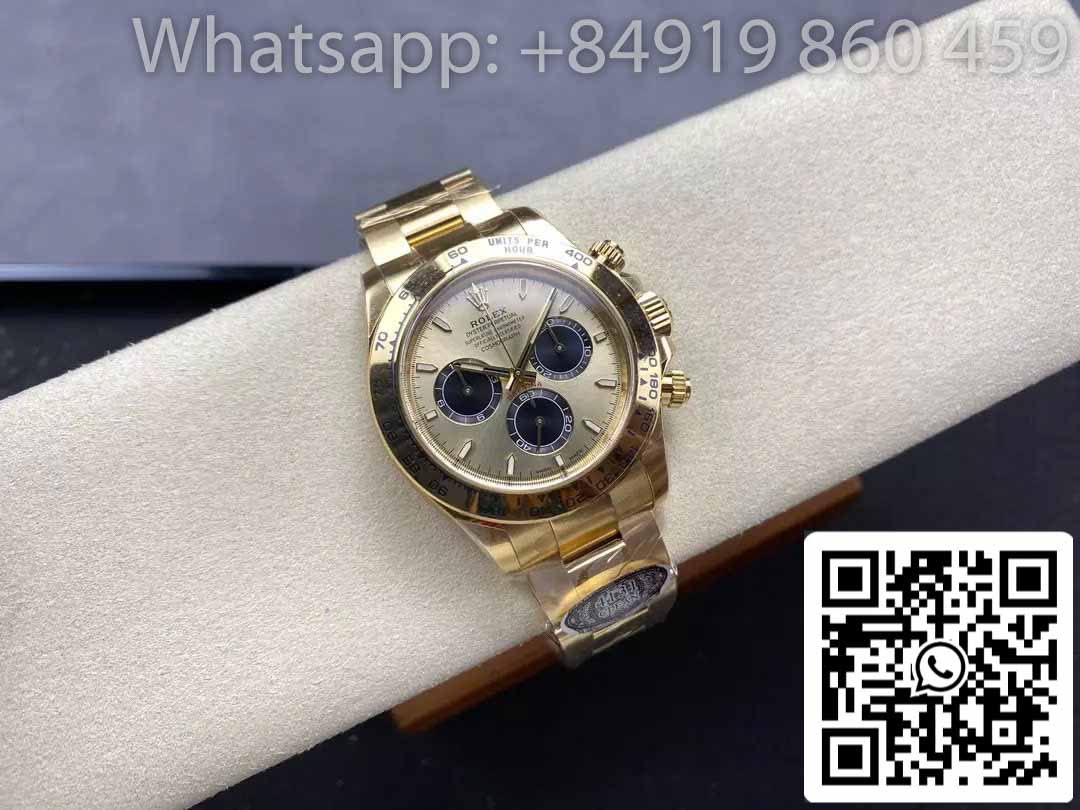 Rolex Cosmograph Daytona m126508-0006 Miglior Clone Pulito Fabbrica 4131 Movimento Oro Giallo