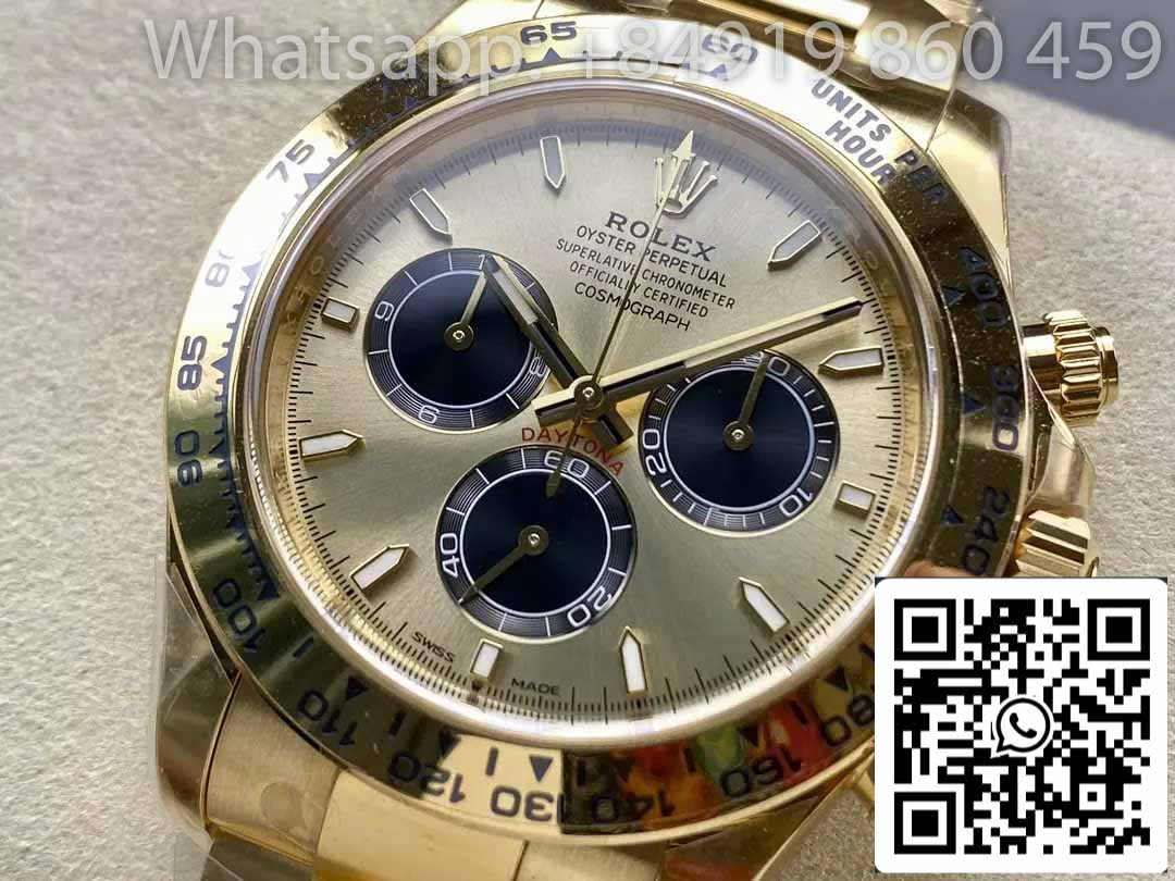 Rolex Cosmograph Daytona m126508-0006 Miglior Clone Pulito Fabbrica 4131 Movimento Oro Giallo