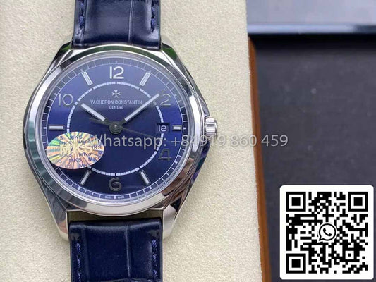 Vacheron Constantin Fiftysix 4600E/000A-B487 Quadrante Blu Cassa Argento 1:1 Miglior Clone