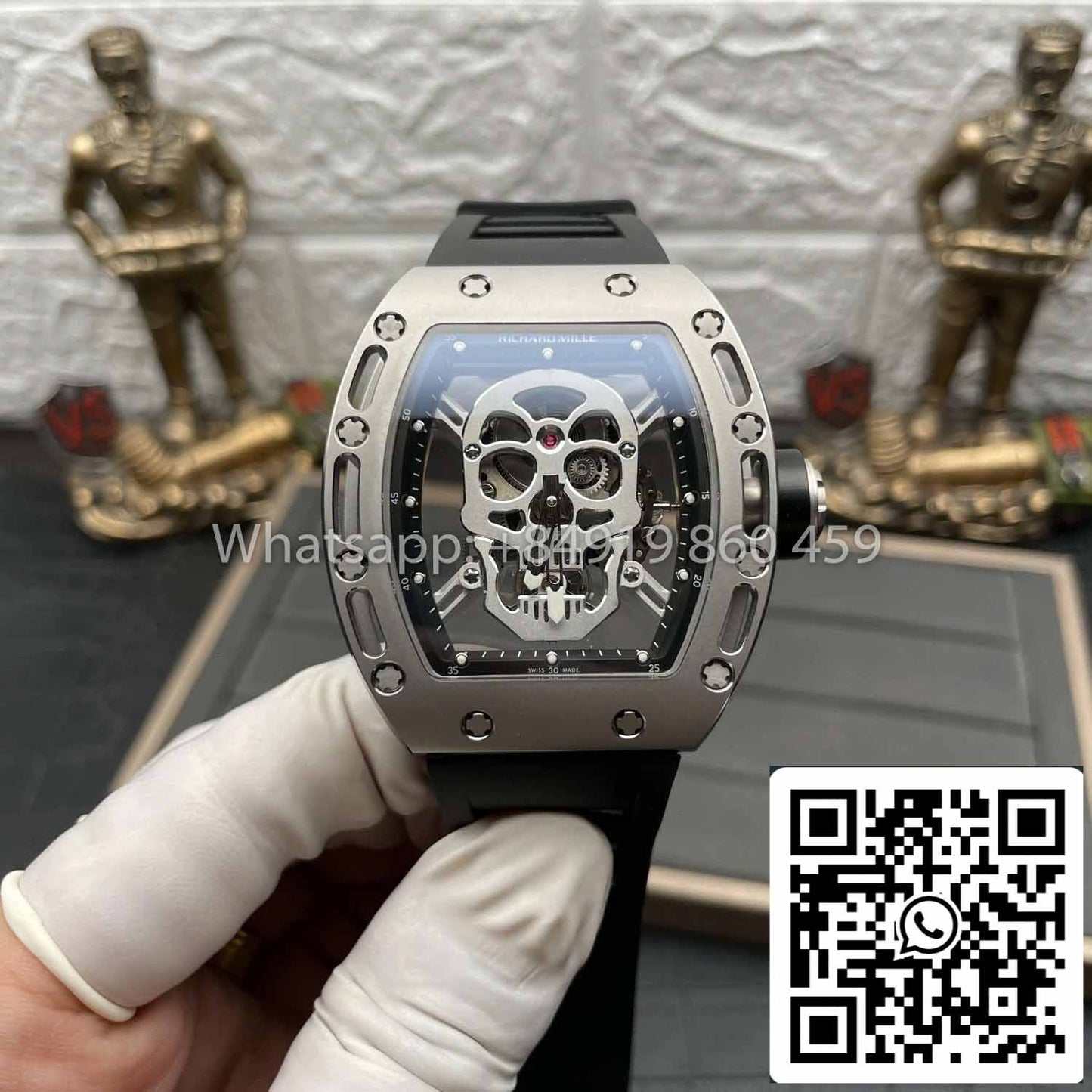 Richard Mille RM52-01 Tourbillon 1:1 Mejor clon de fábrica YS