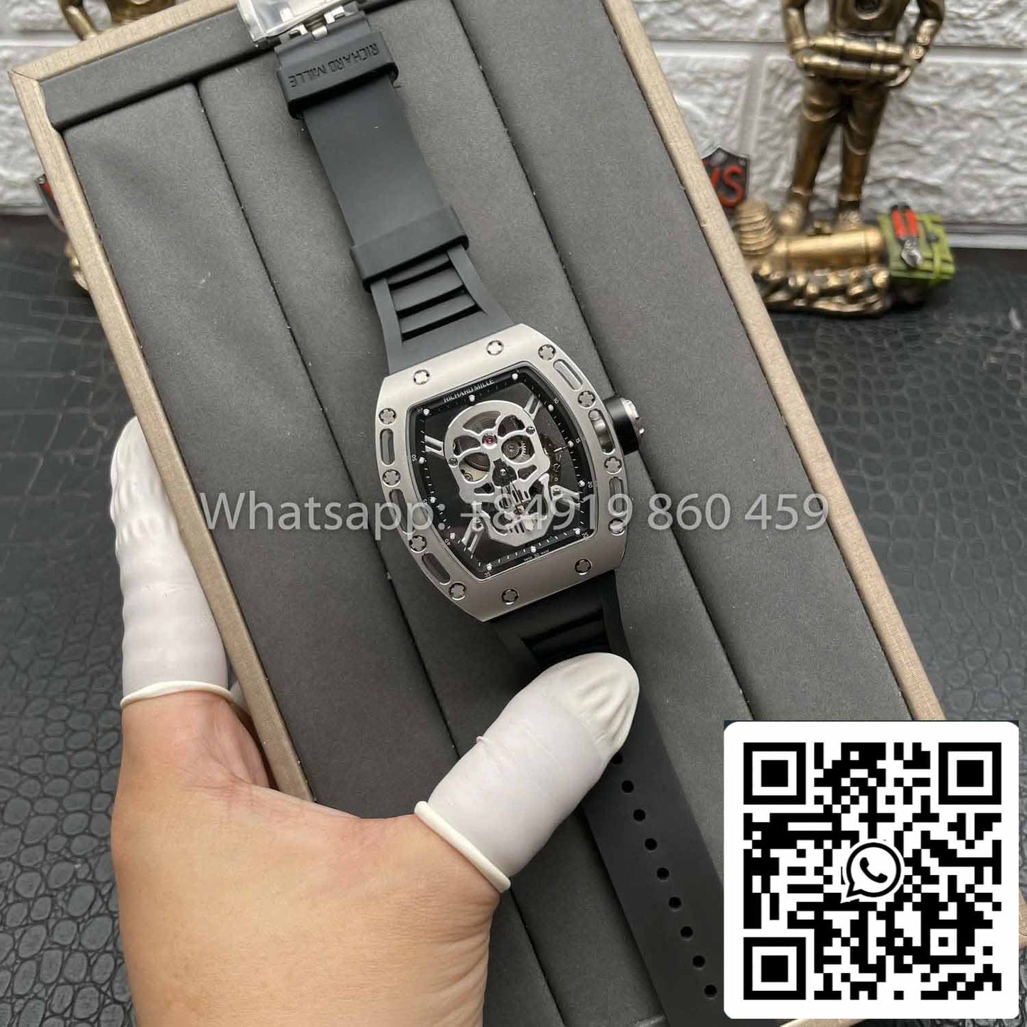 Richard Mille RM52-01 Tourbillon 1:1 Miglior Clone YS Factory