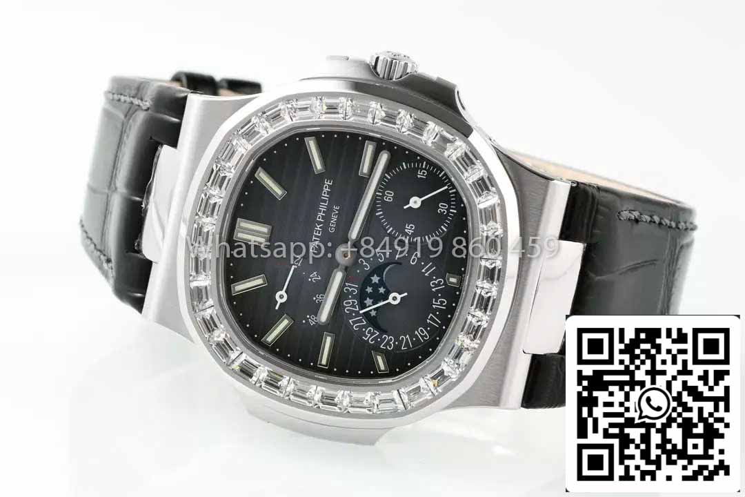 Patek Philippe Nautilus 5712 1:1 Miglior Clone PPF Factory V3 Nuova Versione Quadrante Blu