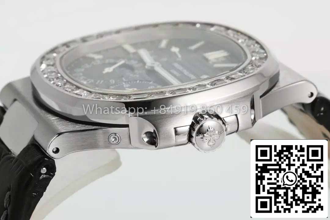 Patek Philippe Nautilus 5712 1:1 Best Clone PPF Factory V3 Newest Version Blue Dial