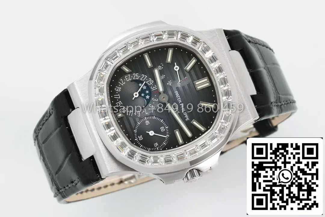 Patek Philippe Nautilus 5712 1:1 Best Clone PPF Factory V3 Newest Version Blue Dial