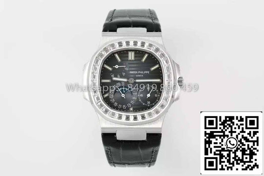 Patek Philippe Nautilus 5712 1:1 Mejor clon PPF Factory V3 Versión más reciente Esfera azul