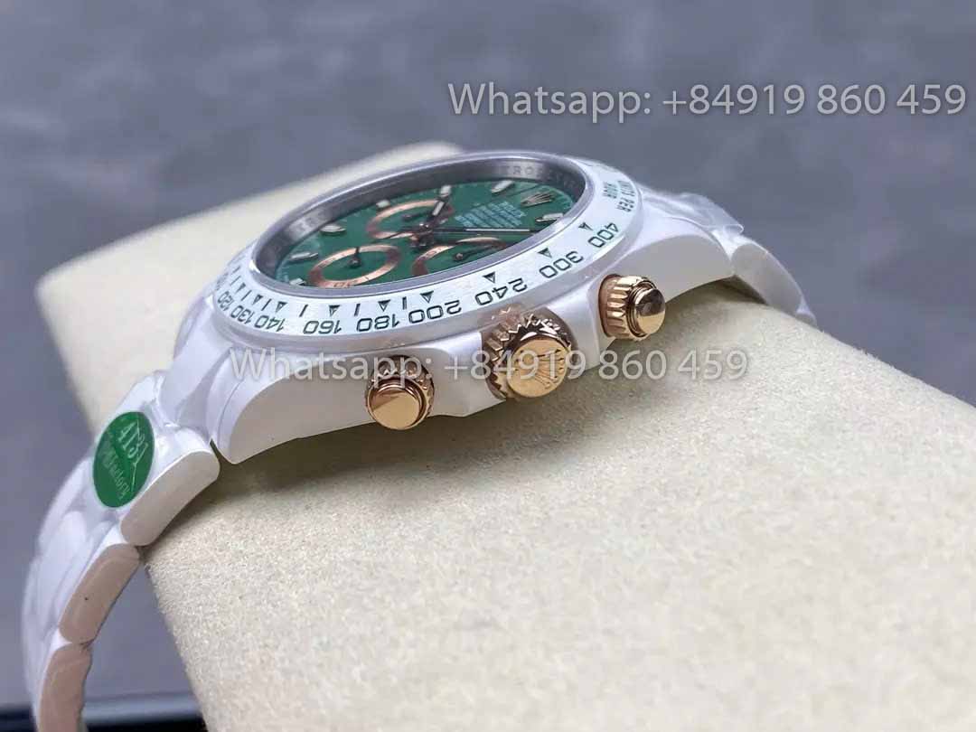 AET REMOULD Ceramic Rolex Daytona "BRITISH RACING GREEN" 1:1 Migliore Edizione Clone