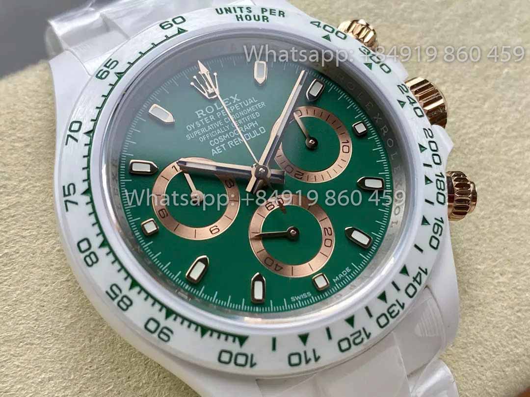 AET REMOULD Ceramic Rolex Daytona "BRITISH RACING GREEN" 1:1 Migliore Edizione Clone