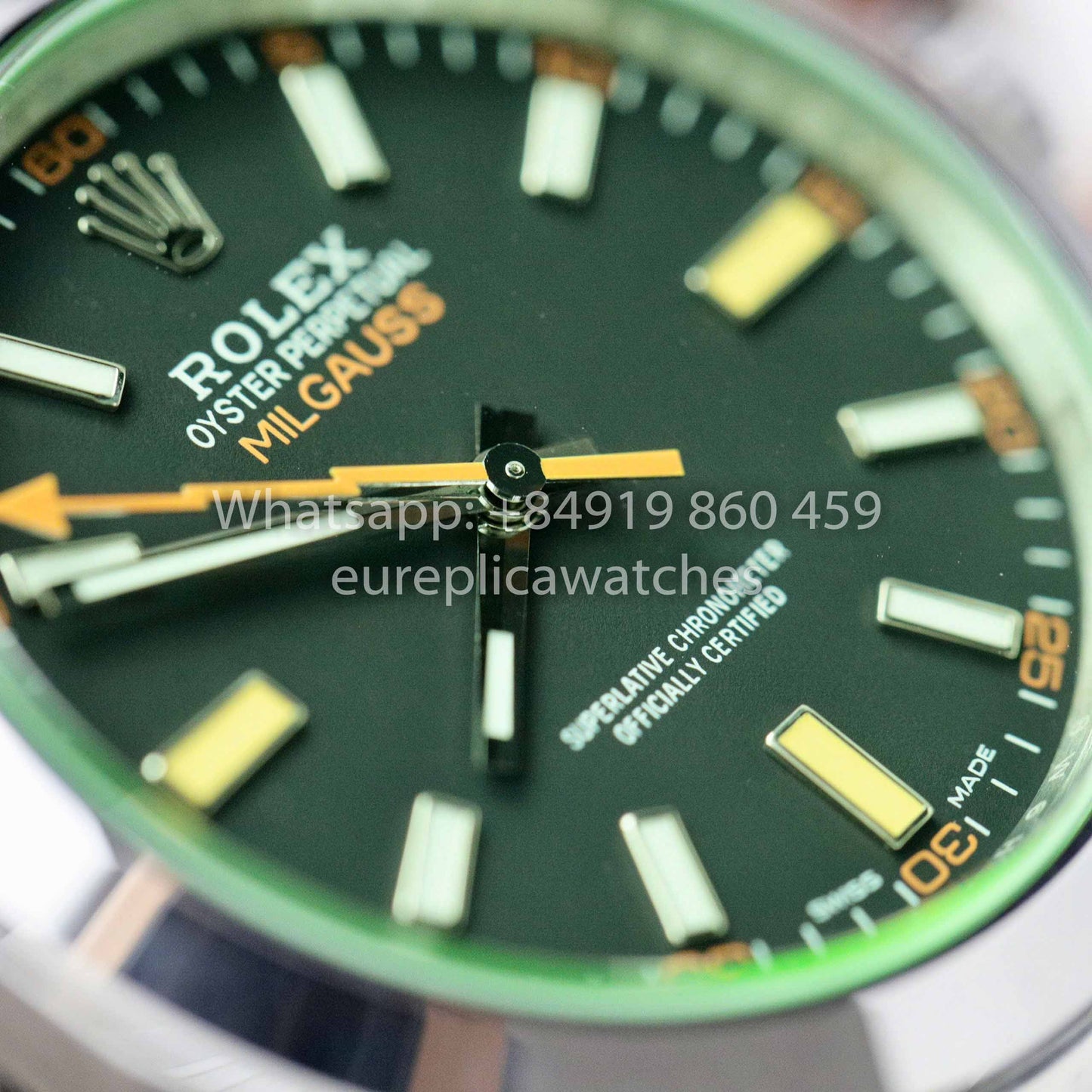 Orologio replica Rolex Milgauss 116400GV-0001 1:1 miglior clone VS fabbrica