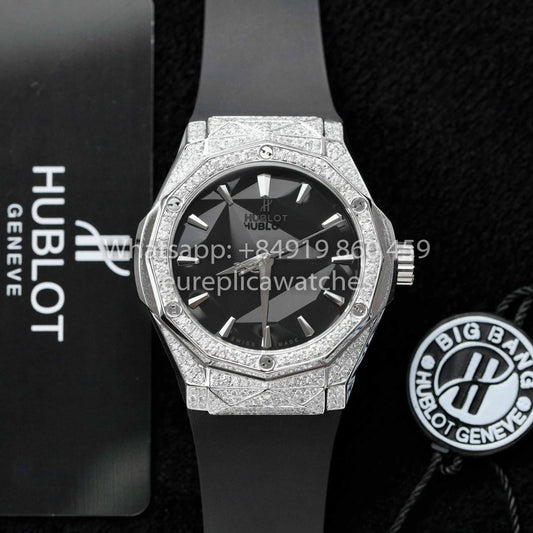 HUBLOT CLASSIC FUSION ORLINSKI 40 mm Piedra de moissanita personalizada 1:1 Mejor clon