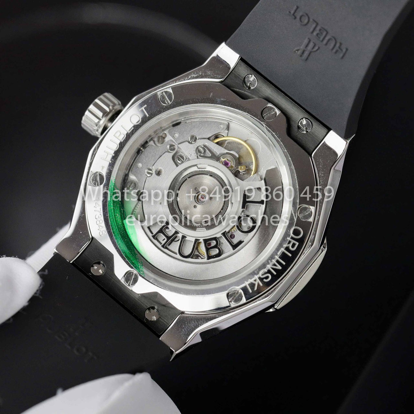 HUBLOT CLASSIC FUSION ORLINSKI 40mm Custom Moissanite Stone 1:1 Best Clone